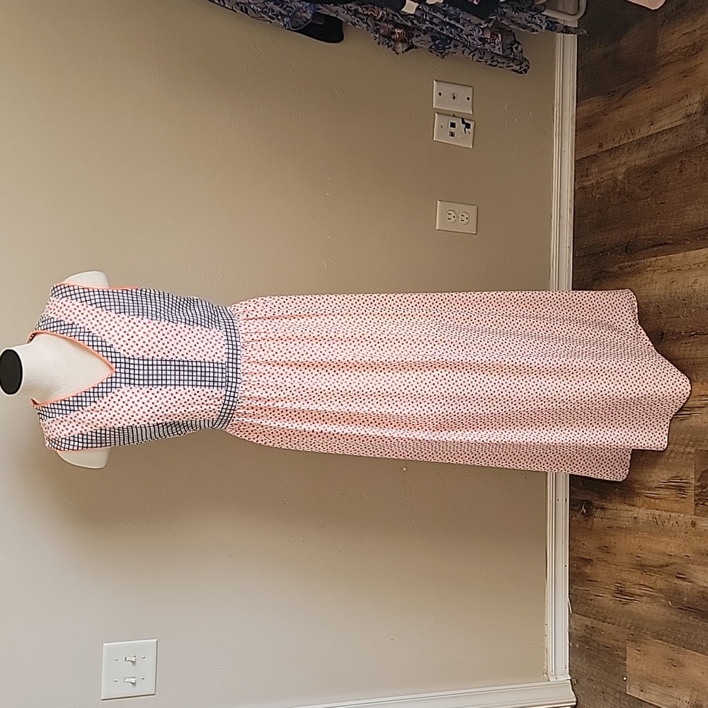 Gibson Latimer pattern maxi dress